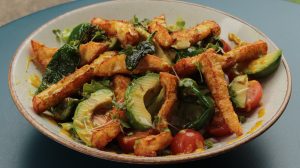 Halloumi & Padron Peppers (V)